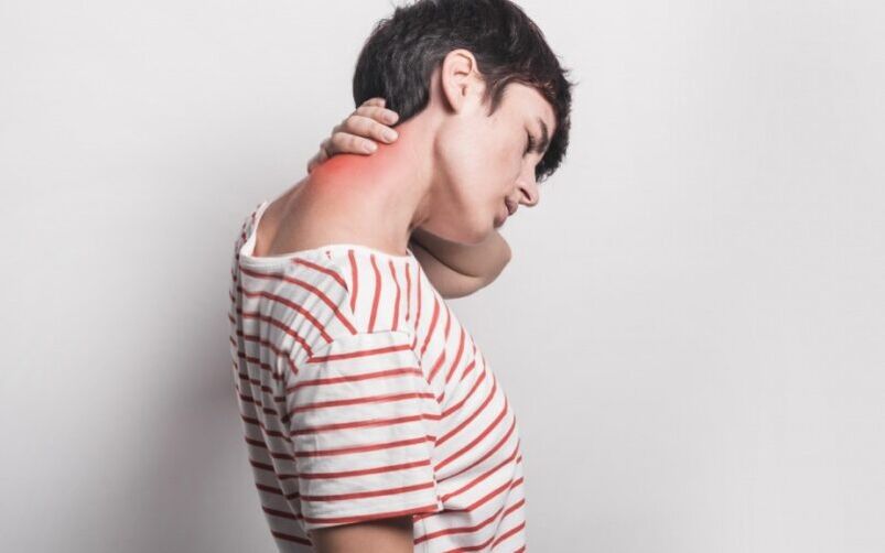 Nackenschmerzen Symptome einer Hals -Osteochondrose